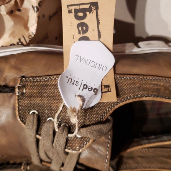 Bed|Stu Bed Stu NEW Men's Leather Canvas JOLLY Mocs Sneakers Casual Oxfords HP🎉 - Picture 10 of 16